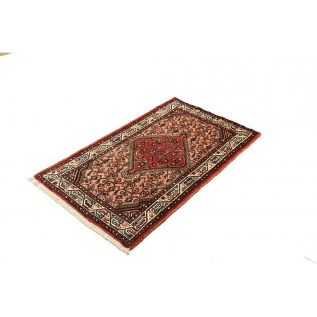 Tappeto Hamadan Persia marrone arancione 77x127