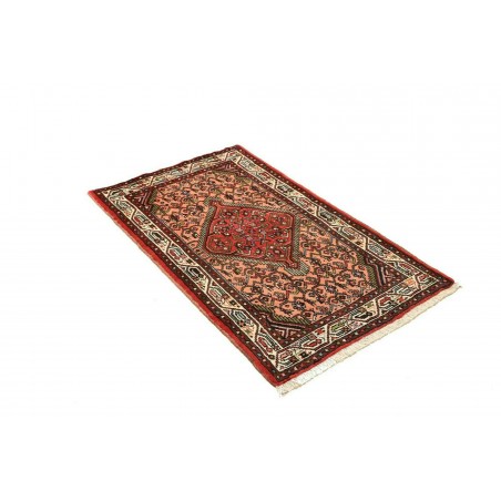 Tappeto Hamadan Persia marrone arancione 77x127