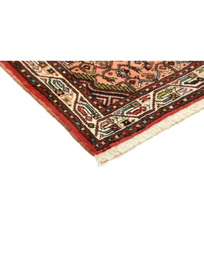 Tappeto Hamadan Persia marrone arancione 77x127