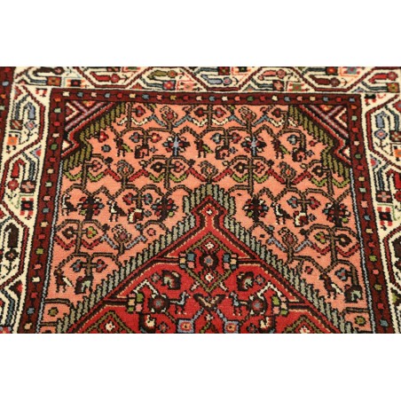 Tappeto Hamadan Persia marrone arancione 77x127