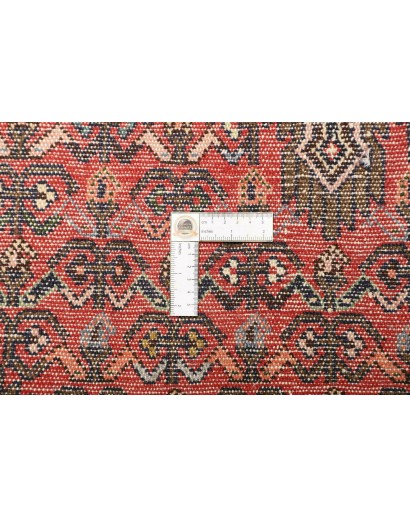Tappeto Hamadan Persia marrone arancione 77x127