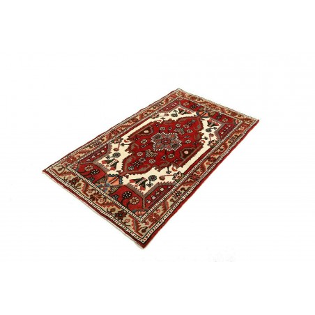 Tappeto Hamadan Persia marrone giallo 82x142