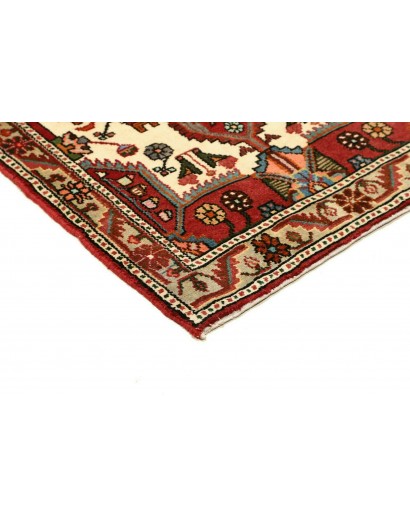 Tappeto Hamadan Persia marrone giallo 82x142