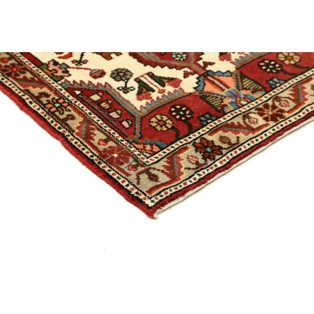 Tappeto Hamadan Persia marrone giallo 82x142