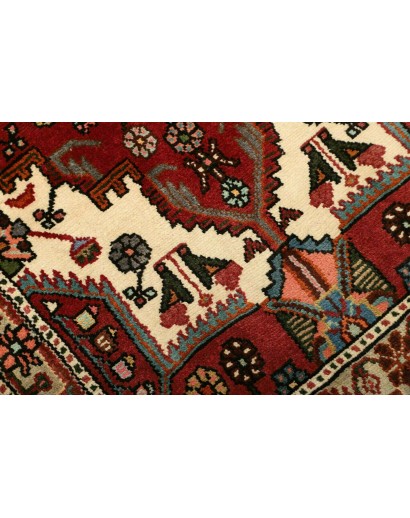 Tappeto Hamadan Persia marrone giallo 82x142