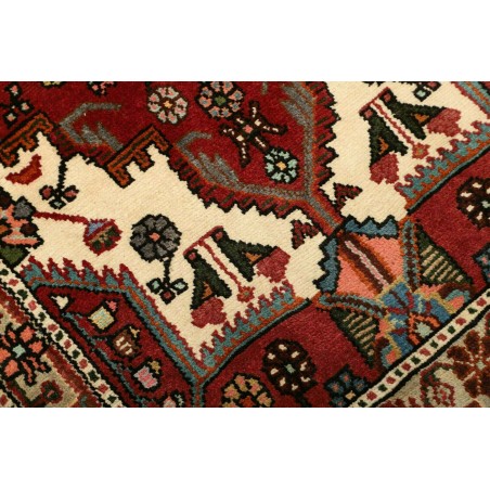 Tappeto Hamadan Persia marrone giallo 82x142