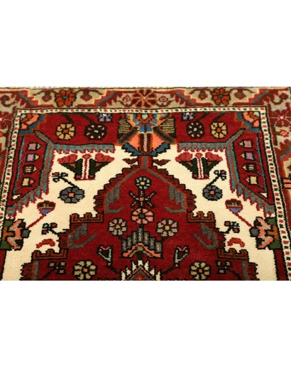 Tappeto Hamadan Persia marrone giallo 82x142