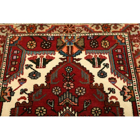 Tappeto Hamadan Persia marrone giallo 82x142