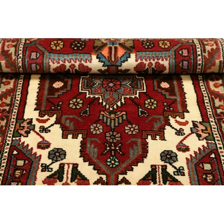 Tappeto Hamadan Persia marrone giallo 82x142