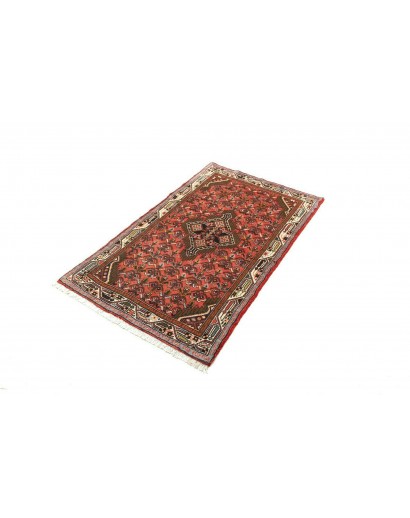Tappeto Hamadan Persia azzurro bianco 80x130