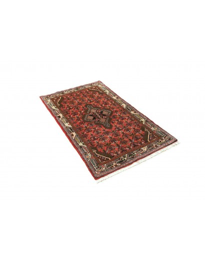 Tappeto Hamadan Persia azzurro bianco 80x130
