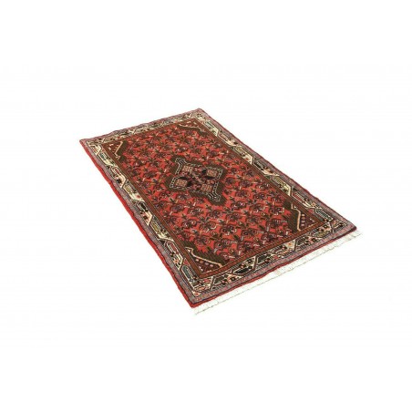 Tappeto Hamadan Persia azzurro bianco 80x130