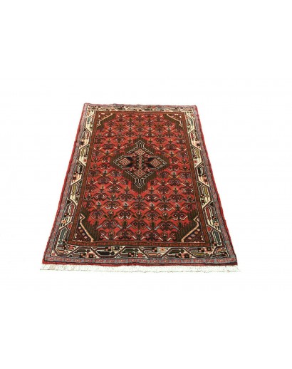Tappeto Hamadan Persia azzurro bianco 80x130