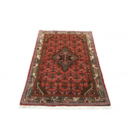 Tappeto Hamadan Persia azzurro bianco 80x130