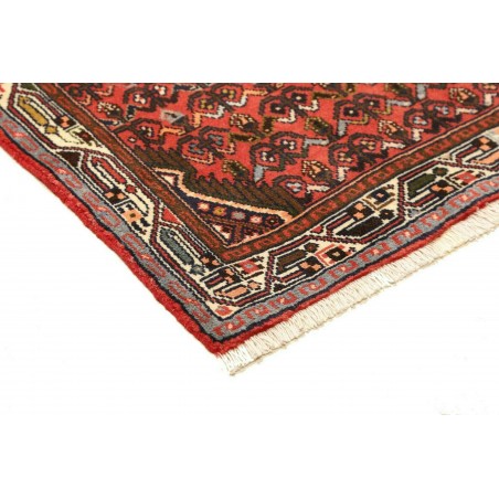 Tappeto Hamadan Persia azzurro bianco 80x130