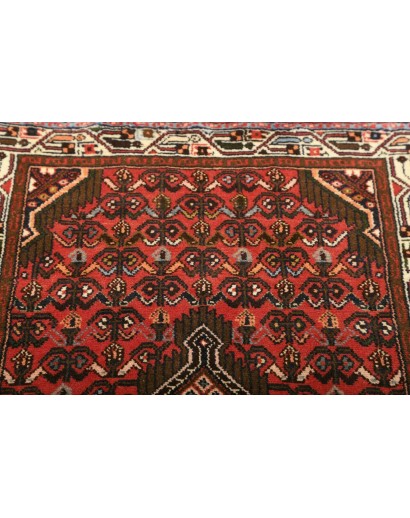 Tappeto Hamadan Persia azzurro bianco 80x130