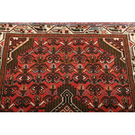 Tappeto Hamadan Persia azzurro bianco 80x130
