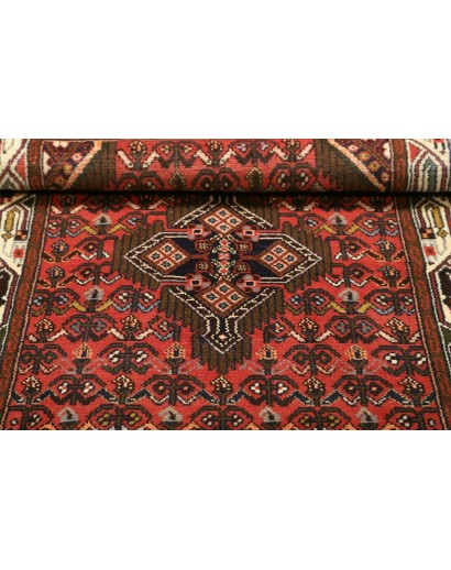 Tappeto Hamadan Persia azzurro bianco 80x130