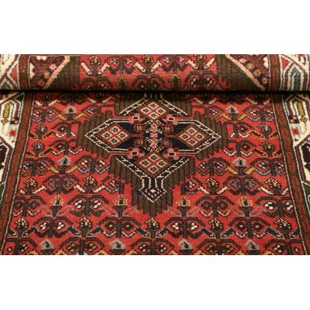 Tappeto Hamadan Persia azzurro bianco 80x130