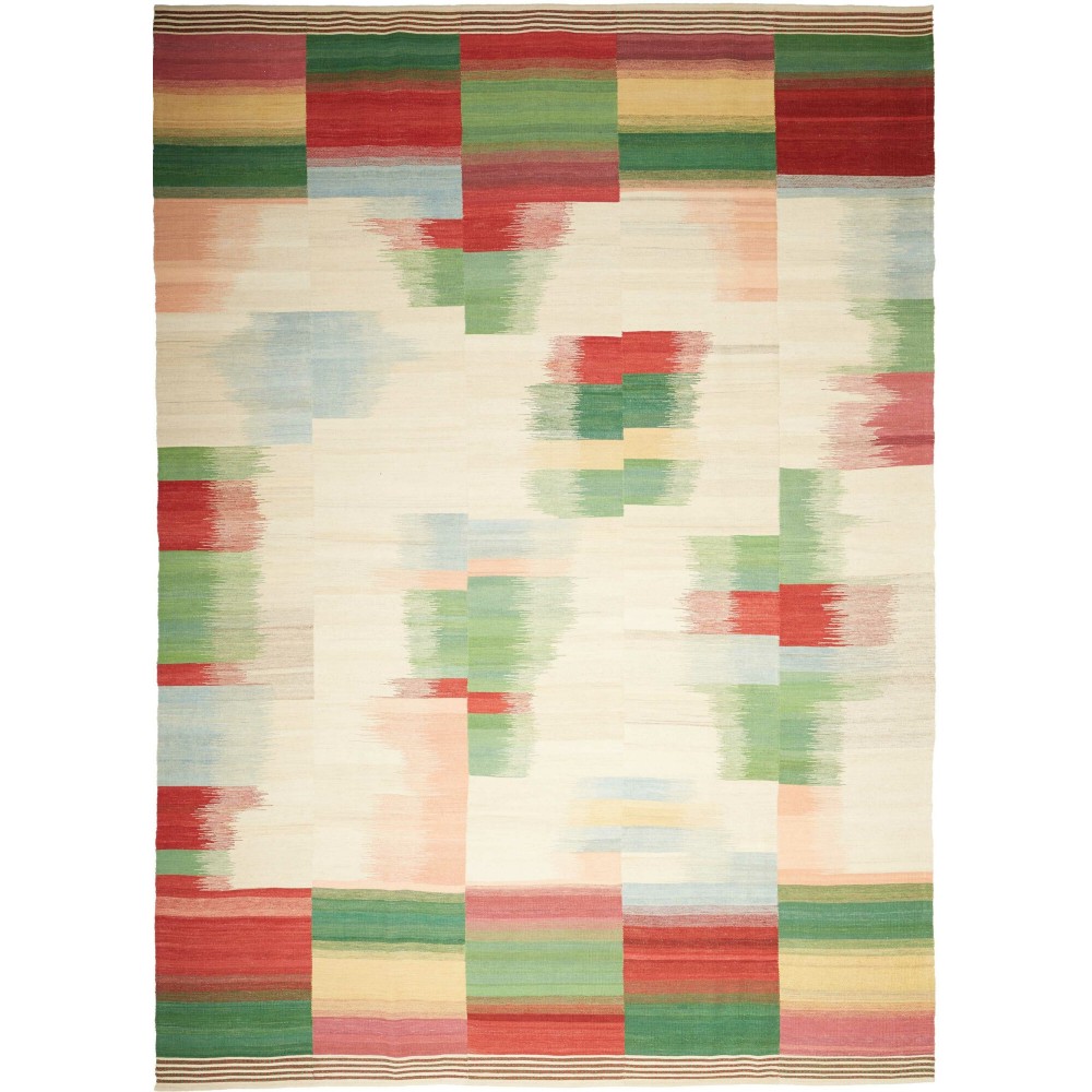 Tappeto Kilim Persia giallo marrone 250x352 Tappeto Kilim Persia giallo marrone 250x352