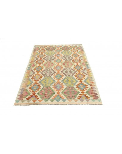 Tappeto Kilim Afghanistan marrone 120x179