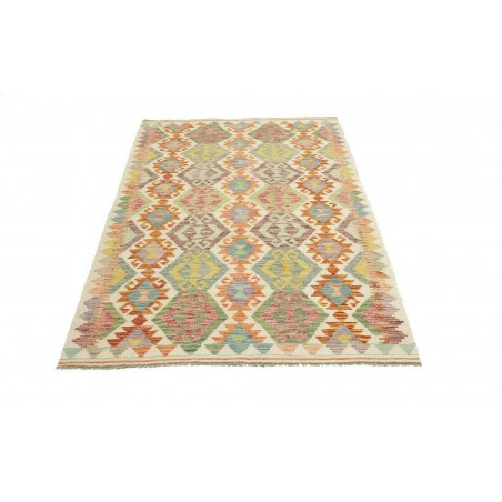 Tappeto Kilim Afghanistan marrone 120x179