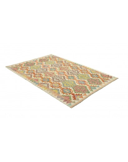 Tappeto Kilim Afghanistan marrone 120x179