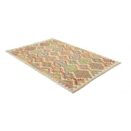 Tappeto Kilim Afghanistan marrone 120x179