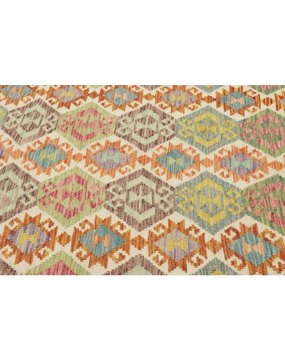 Tappeto Kilim Afghanistan marrone 120x179