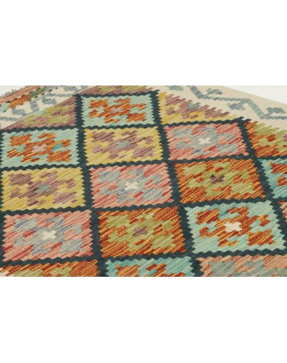 Tappeto Kilim Afghanistan marrone 99x200