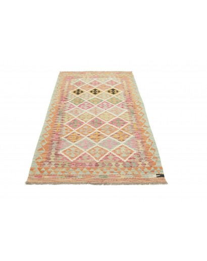 Tappeto Kilim Afghanistan marrone 107x199