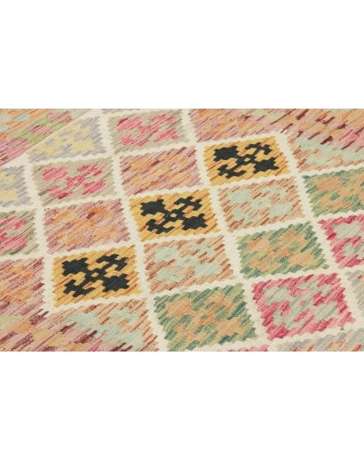 Tappeto Kilim Afghanistan marrone 107x199