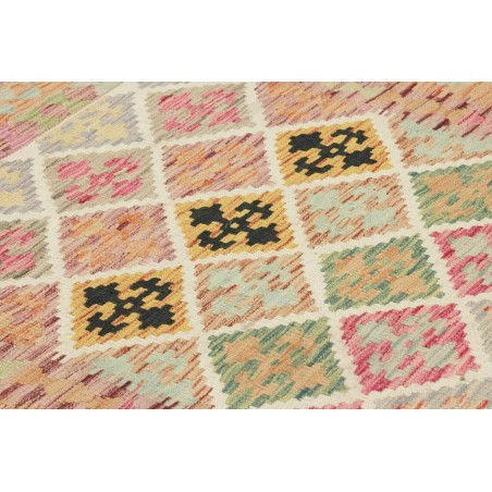 Tappeto Kilim Afghanistan marrone 107x199