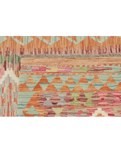 Tappeto Kilim Afghanistan marrone 107x199