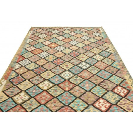 Tappeto Kilim Afghanistan marrone 208x289