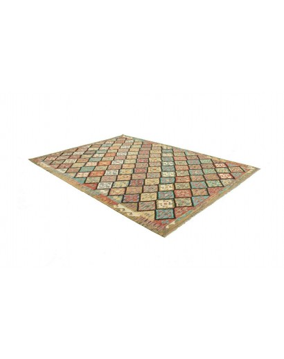 Tappeto Kilim Afghanistan marrone 208x289