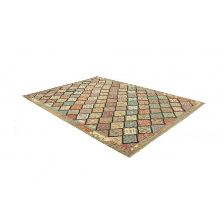 Tappeto Kilim Afghanistan marrone 208x289