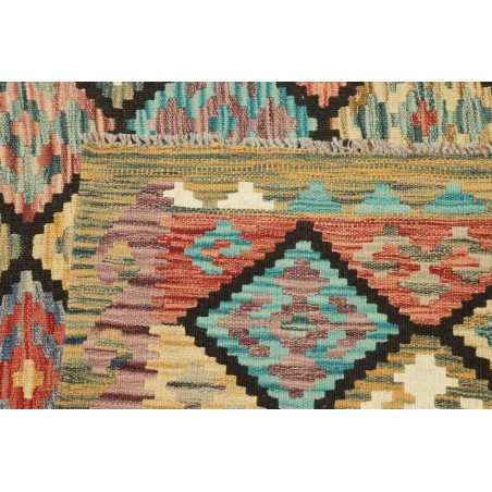 Tappeto Kilim Afghanistan marrone 208x289