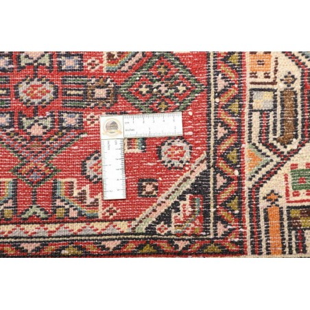Tappeto Hamadan Persia marrone giallo 86x135