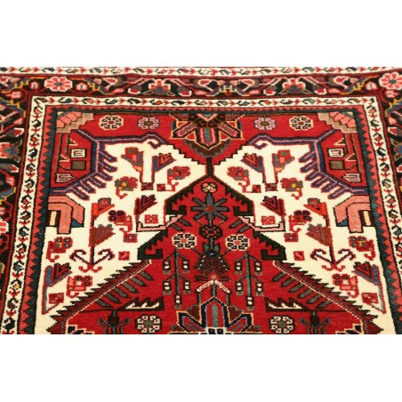 Tappeto Hamadan Persia marrone giallo 85x135