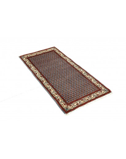 Tappeto Hamadan Persia grigio beige 62x126