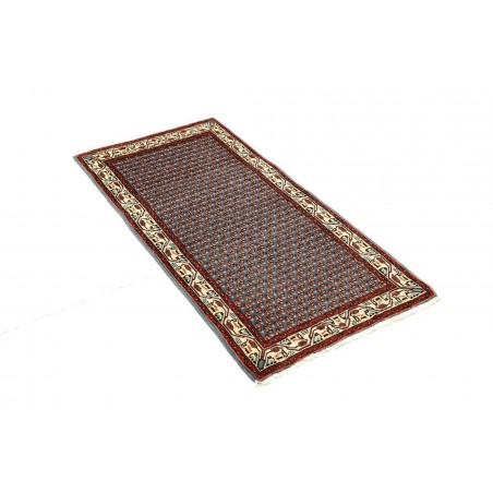 Tappeto Hamadan Persia grigio beige 62x126