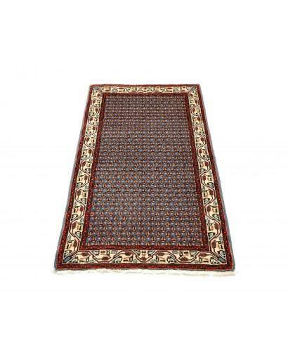 Tappeto Hamadan Persia grigio beige 62x126