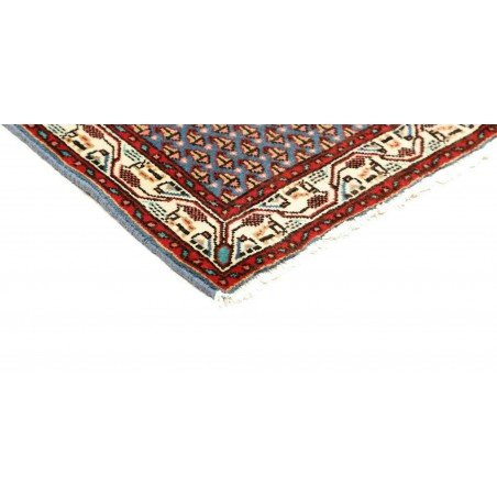 Tappeto Hamadan Persia grigio beige 62x126