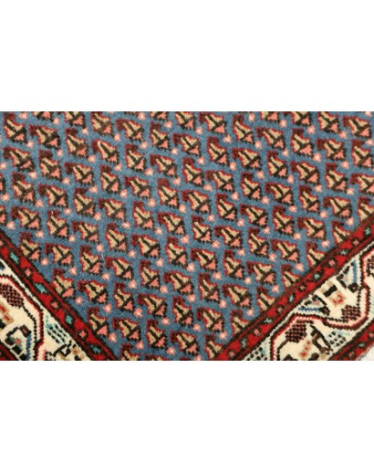Tappeto Hamadan Persia grigio beige 62x126