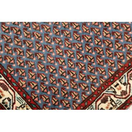 Tappeto Hamadan Persia grigio beige 62x126