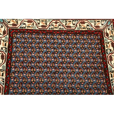 Tappeto Hamadan Persia grigio beige 62x126