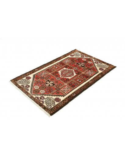 Tappeto Hamadan Persia marrone grigio 77x126