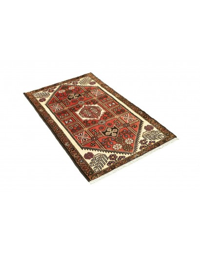 Tappeto Hamadan Persia marrone grigio 77x126