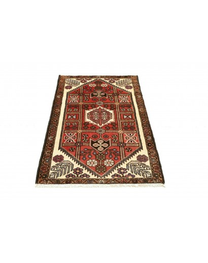 Tappeto Hamadan Persia marrone grigio 77x126